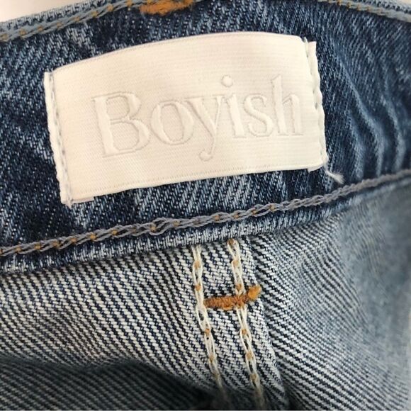 NWT Boyish The Monty Shorts in City Lights Distressed 26 - Picture 5 of 9